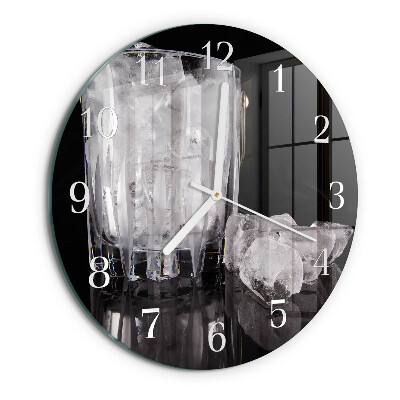 Round wall clock Ice