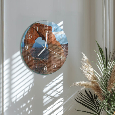 Round wall clock Grand Canyon