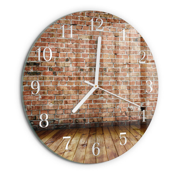 Round wall clock Brick