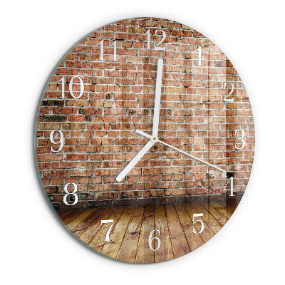 Round wall clock Brick