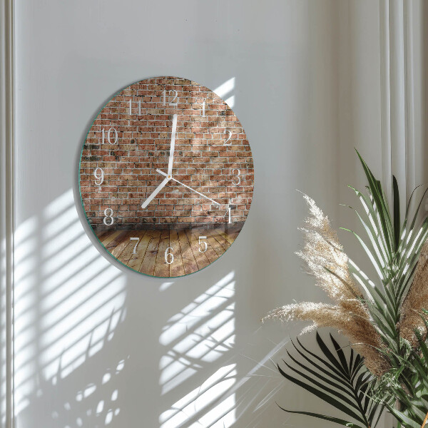 Round wall clock Brick