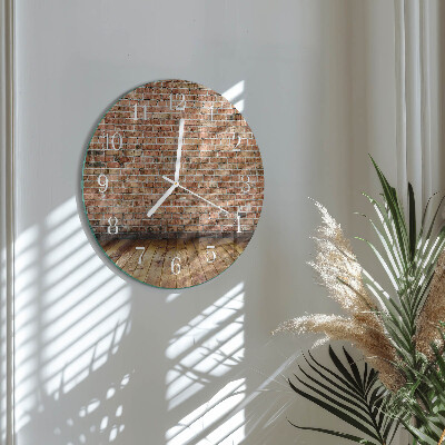 Round wall clock Brick