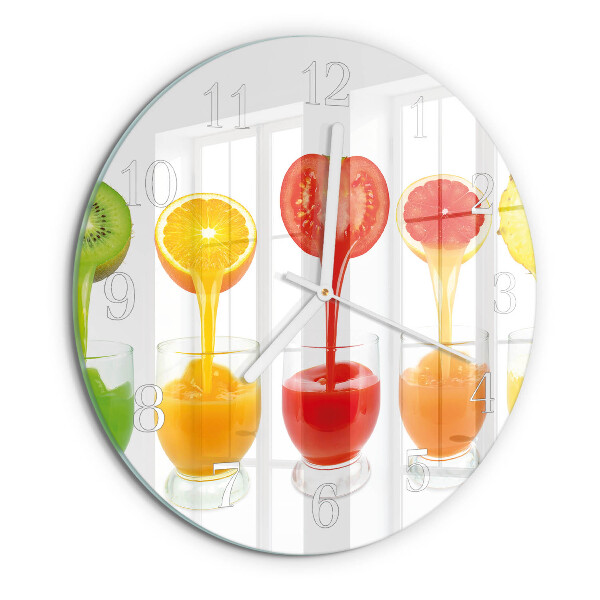 Round wall clock Juice