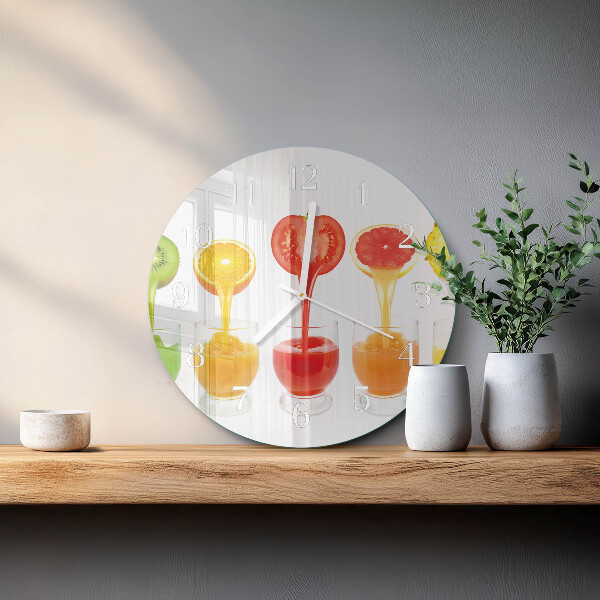 Round wall clock Juice