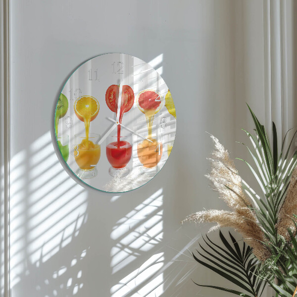 Round wall clock Juice