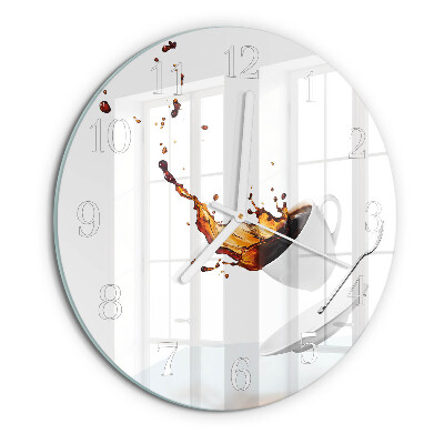 Round wall clock Cup