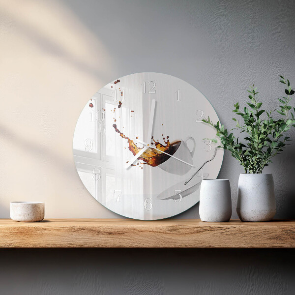 Round wall clock Cup