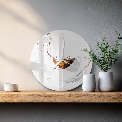 Round wall clock Cup