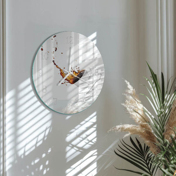 Round wall clock Cup