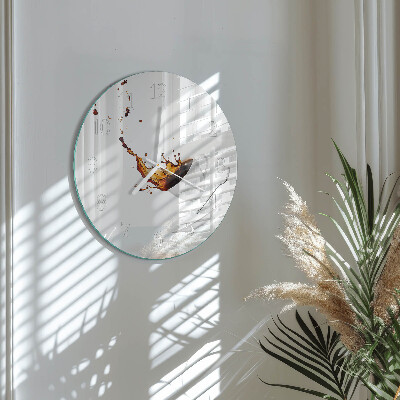 Round wall clock Cup