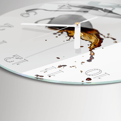 Round wall clock Cup
