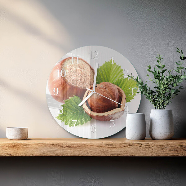 Round wall clock Sand Stones