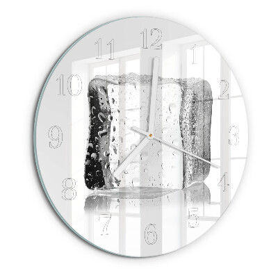 Round wall clock Ice