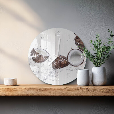Round wall clock Coconuts