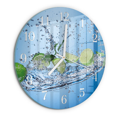 Round wall clock Limes