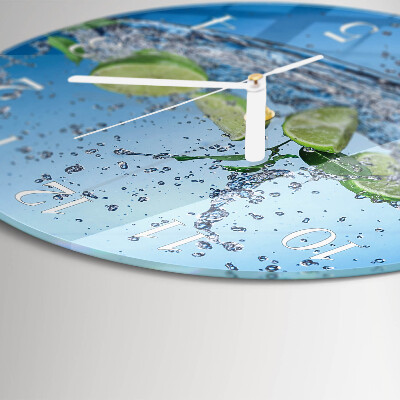 Round wall clock Limes