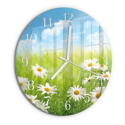 Round wall clock Meadow