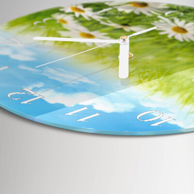 Round wall clock Meadow