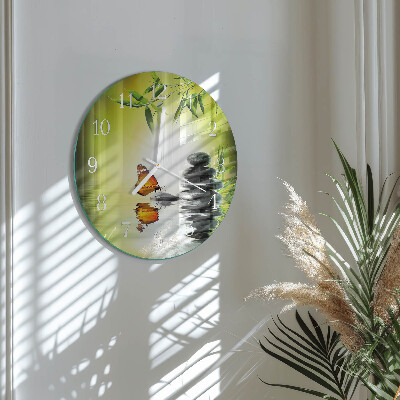 Round wall clock Nature