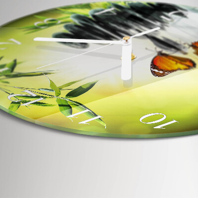 Round wall clock Nature
