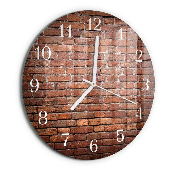 Round wall clock Brick