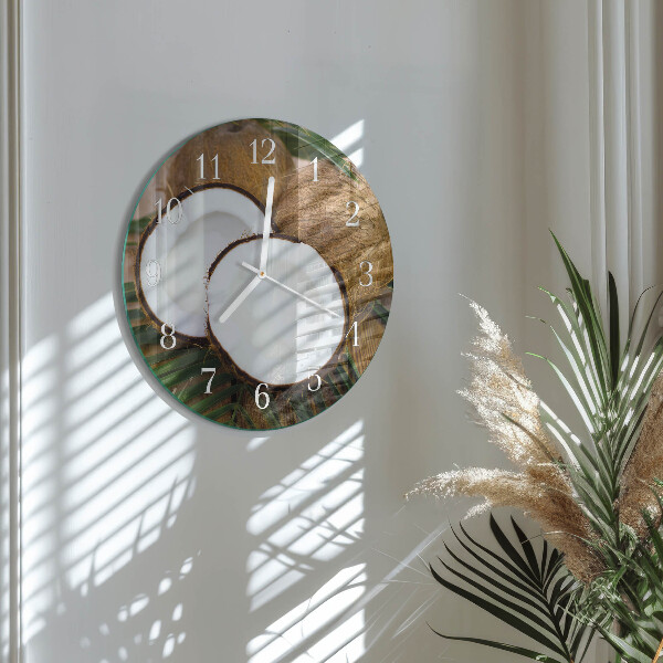 Round wall clock Coconuts