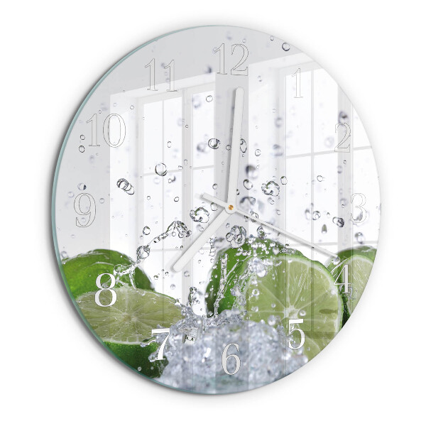 Round wall clock Limes
