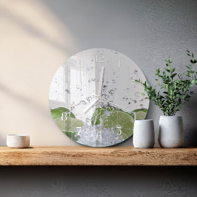 Round wall clock Limes