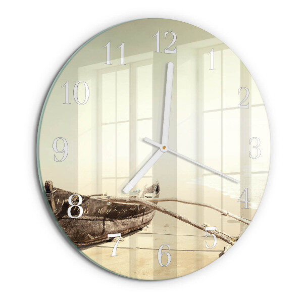 Round wall clock Łódź