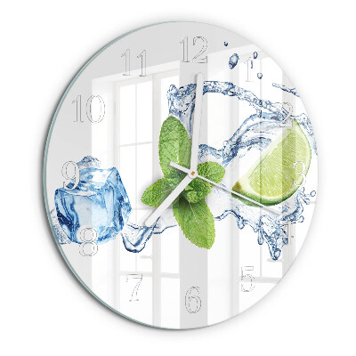 Round wall clock Mint