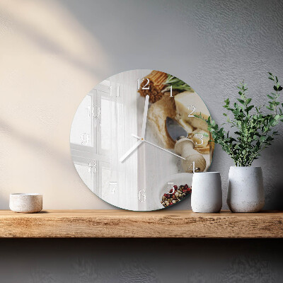 Round wall clock Pasta