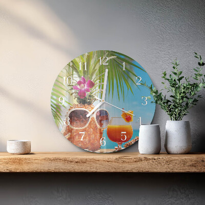 Round wall clock Holidays
