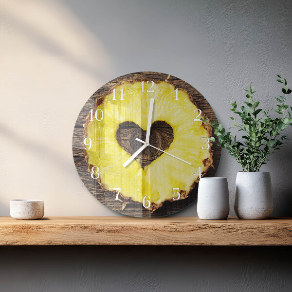 Round wall clock Pineapple