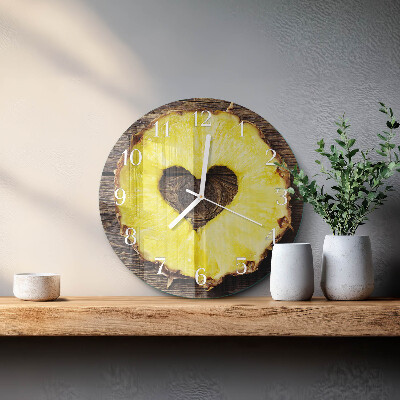 Round wall clock Pineapple