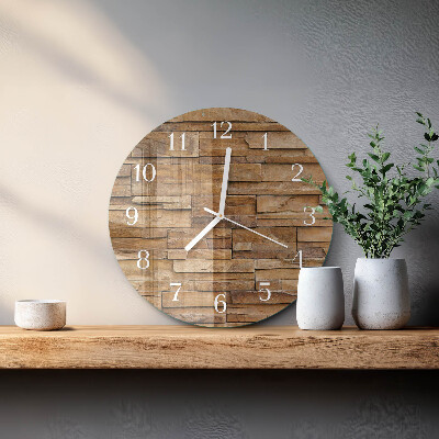 Round wall clock Clinker