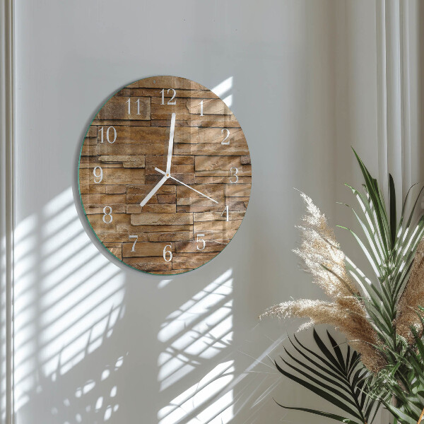Round wall clock Clinker