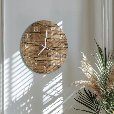 Round wall clock Clinker