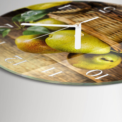 Round wall clock Pears