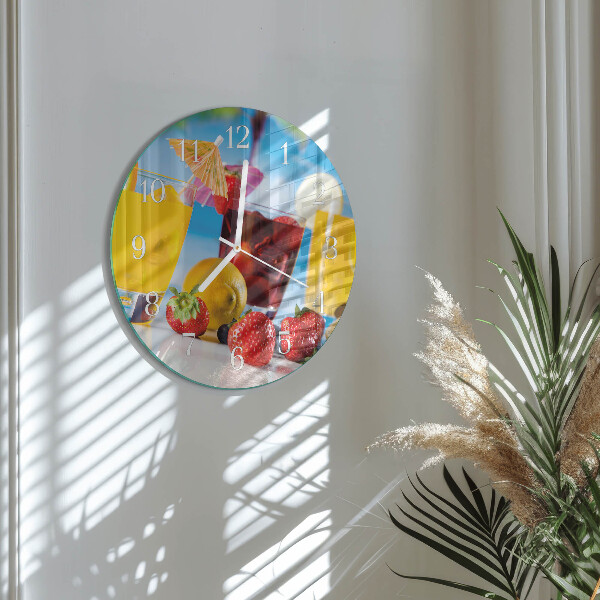 Round wall clock Cocktail