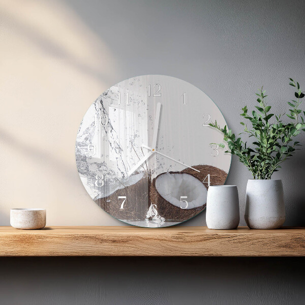Round wall clock Coconuts