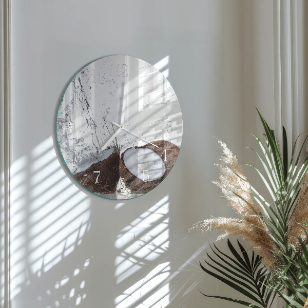 Round wall clock Coconuts