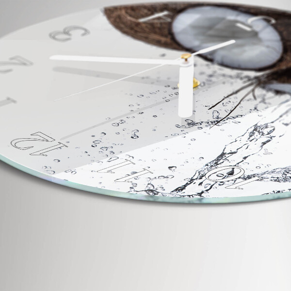 Round wall clock Coconuts