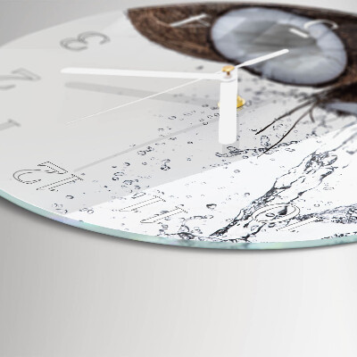 Round wall clock Coconuts