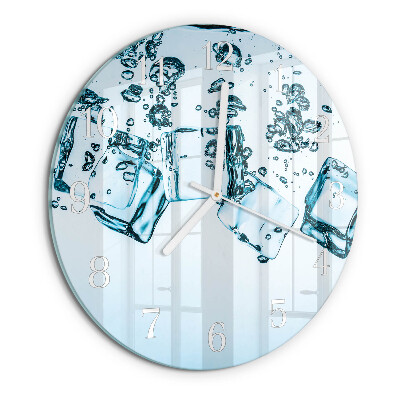 Round wall clock Ice