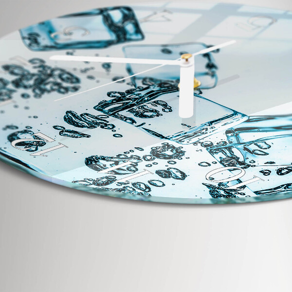 Round wall clock Ice