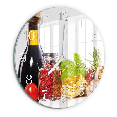 Round wall clock Pasta