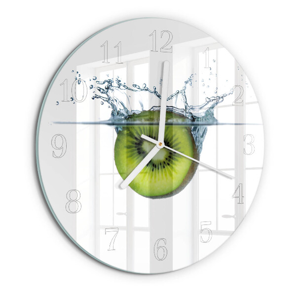Round wall clock Kiwi