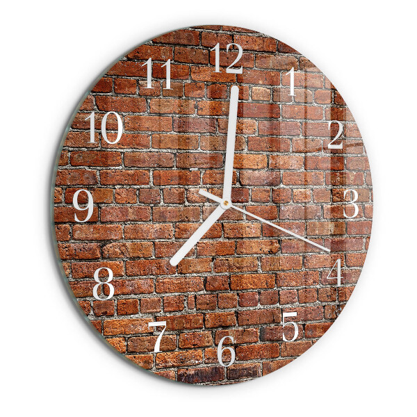 Round wall clock Brick