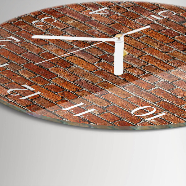Round wall clock Brick