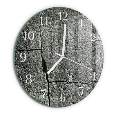 Round wall clock Natural Stone